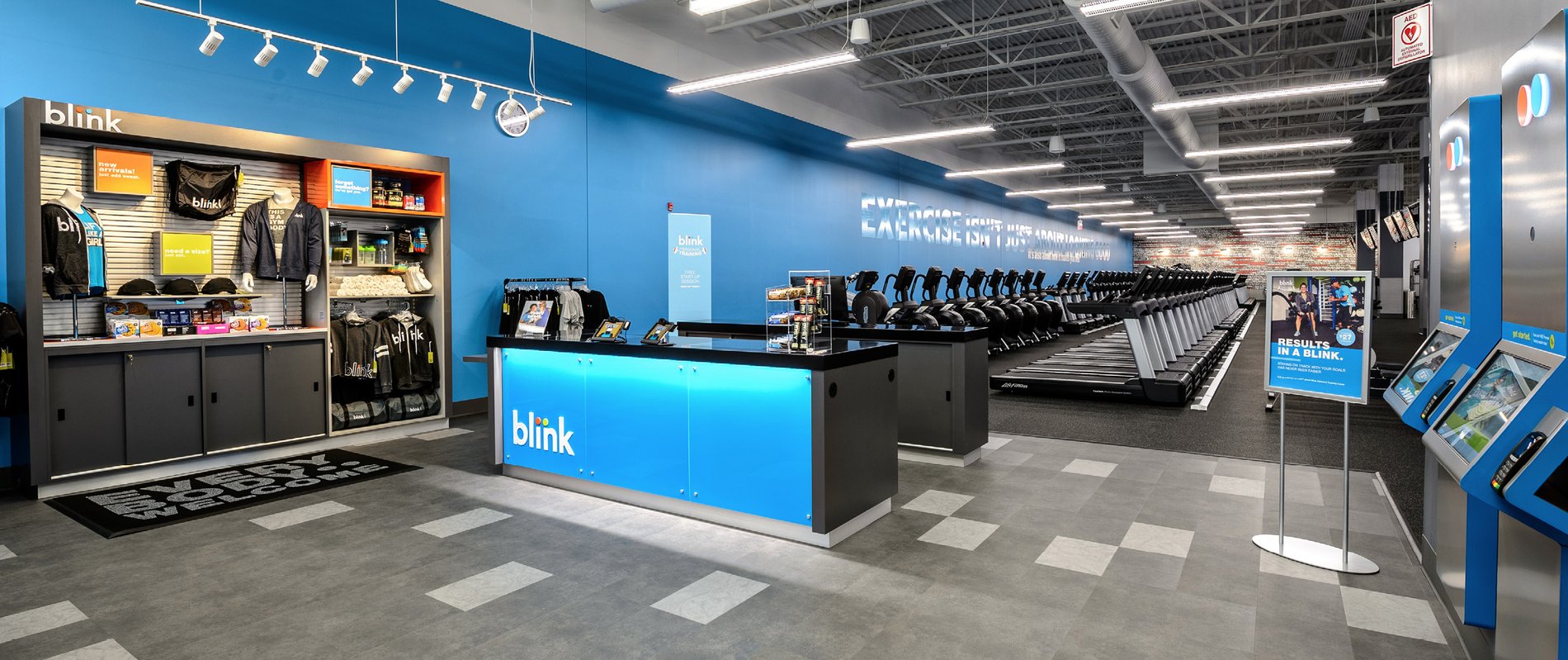 All Blink Fitness Gyms in NY cardio equipment, strength equipment, gym equipment, gym near me