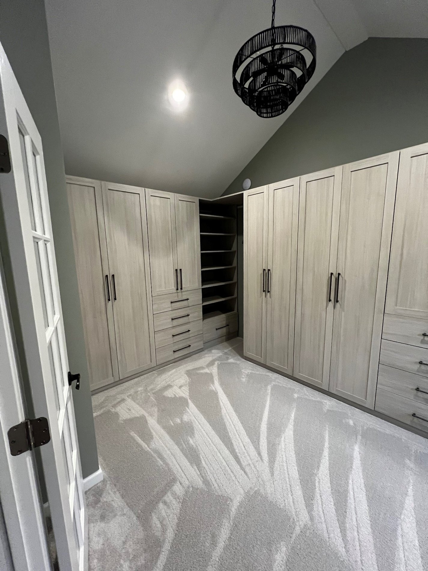 Custom walk-in wardrobe