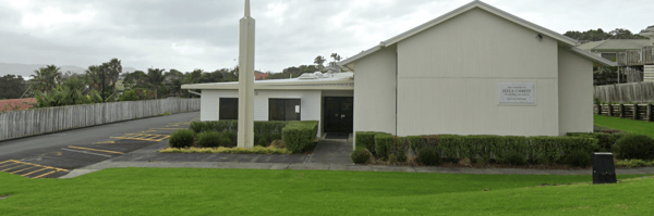 The Church of Jesus Christ of Latter-day Saints in Red Beach, Auckland.