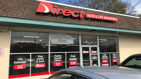 Direct Auto Insurance storefront located at  3415 Atlanta Hwy, Montgomery