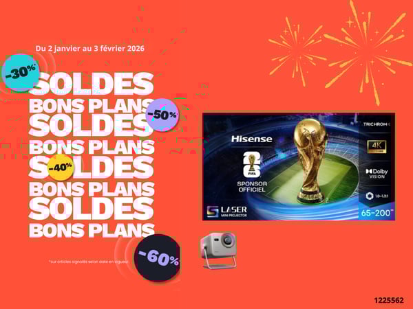 Les Soldes commencent au sein de votre magasin Boulanger Fléville.