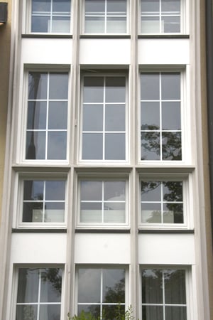 Erneuerung einer Fensterfront