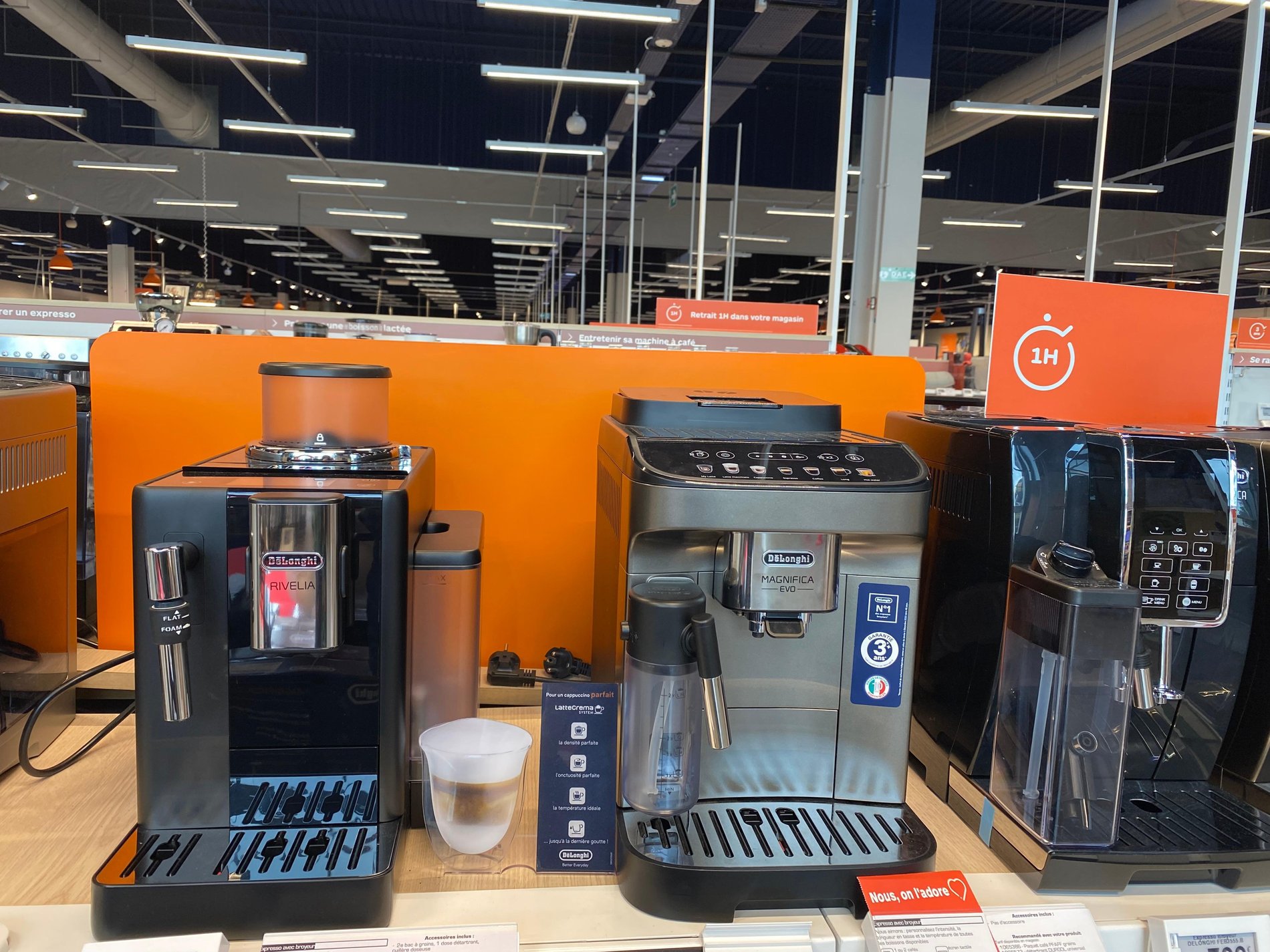 Découvrez l'univers Delonghi dans votre magasin Boulanger Claye-Souilly