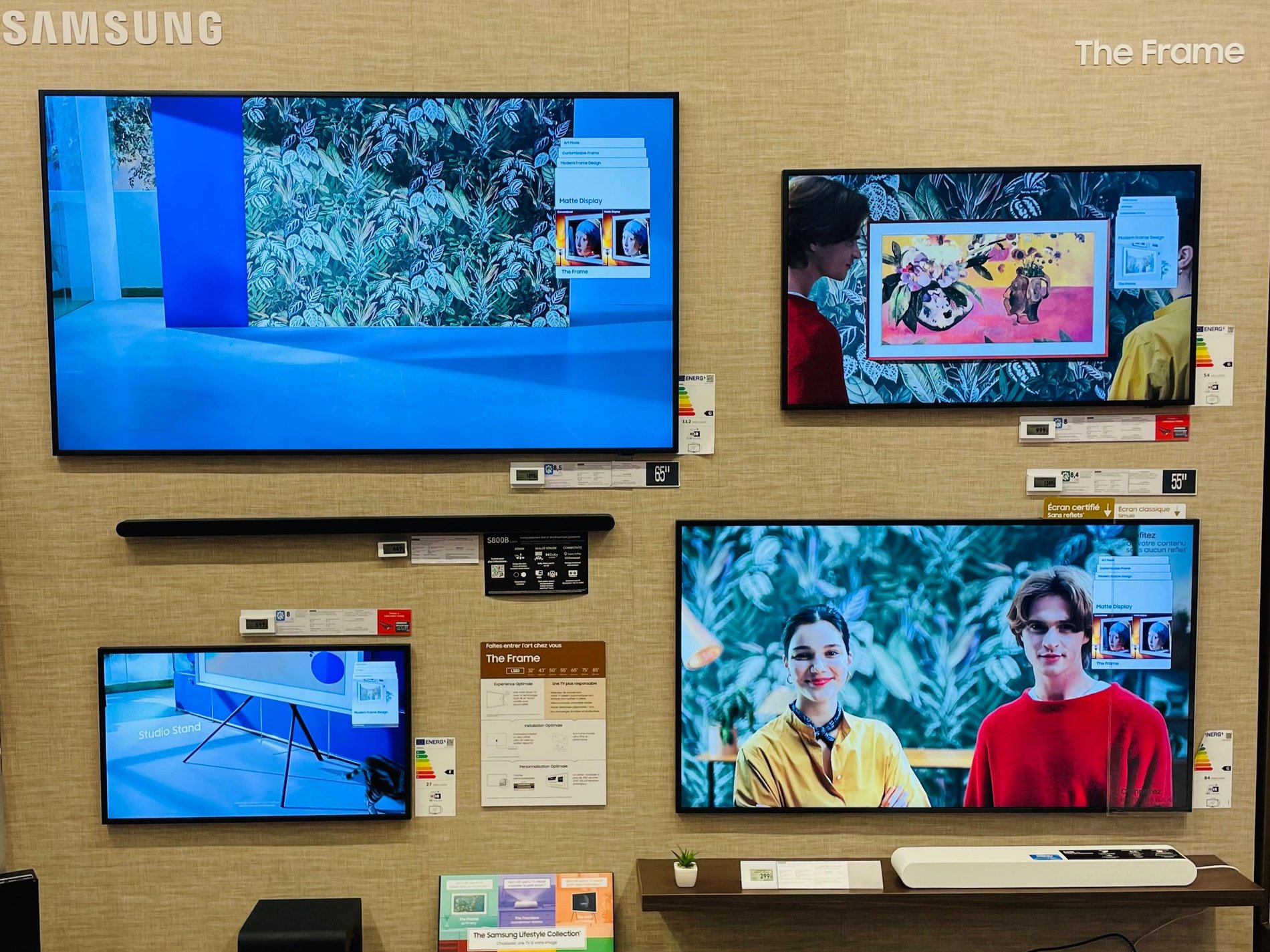 Retrouvez notre sélection de téléviseur Samsung Frame , Tv cadre dans votre magasin Boulanger Villefranche sur Saône