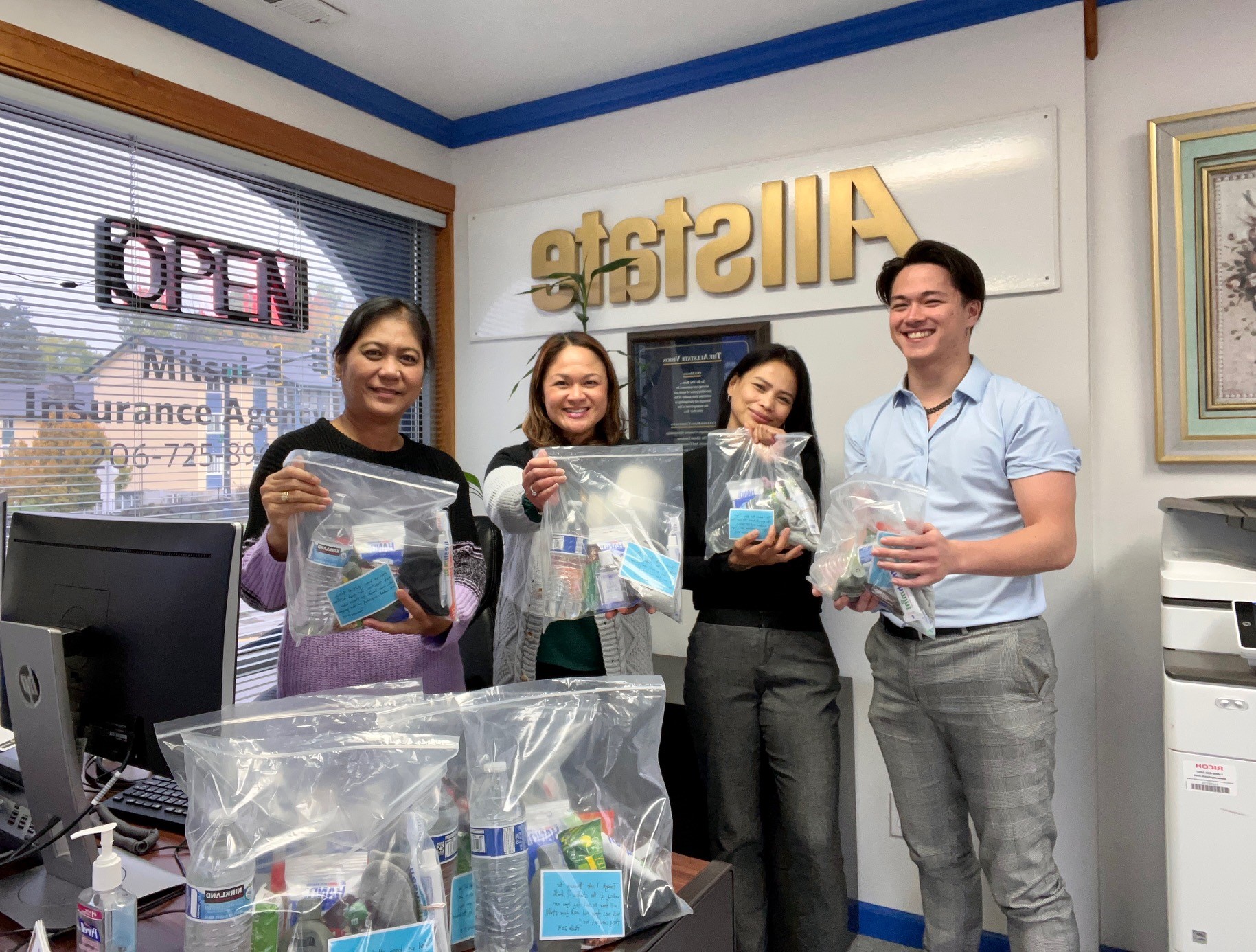 Blessing Bag 2023 - Spreading warmth and kindness with our Blessing Bags for the homeless.