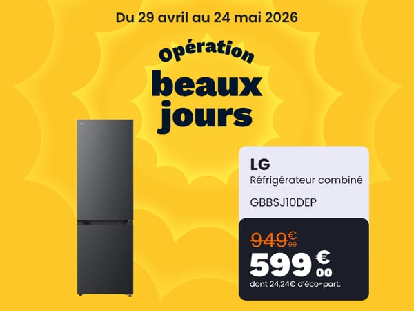 Réfrigérateur combiné LG GBBSJ10DEP