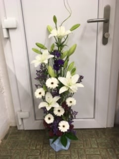 Confection en fleurs coupées