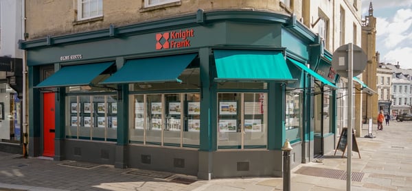 Knight Frank Cirencester Estate Agents office store front