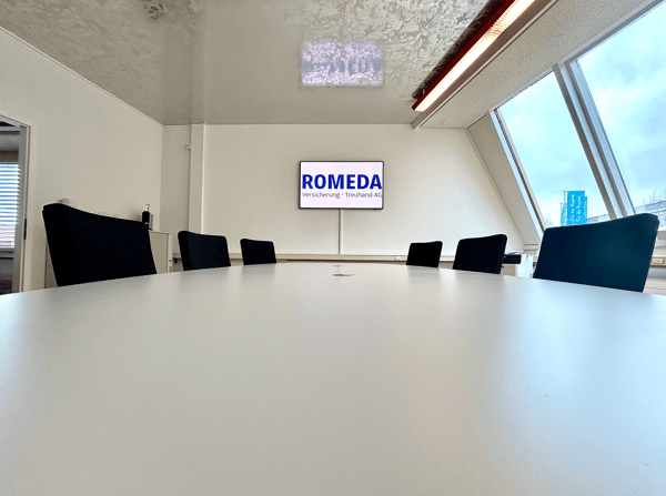 Montage Konferenzraum ROMEDA