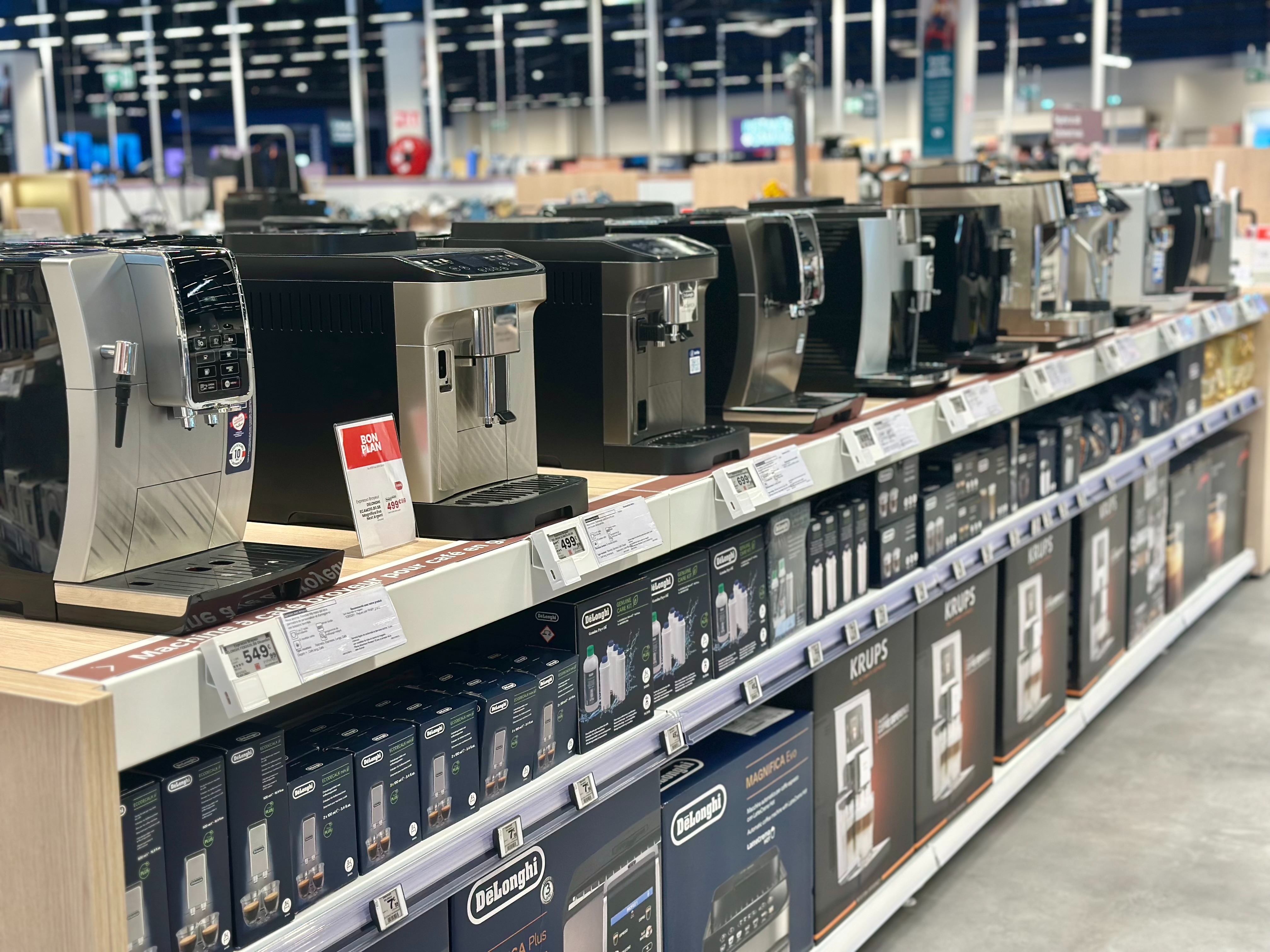 Machines à café dans votre magasin Boulanger sarcelles
