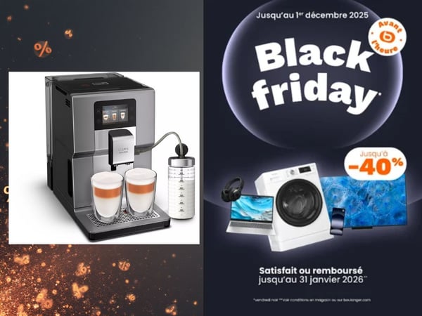 Broyeur a cafe Krups black friday Boulanger Poitiers sud