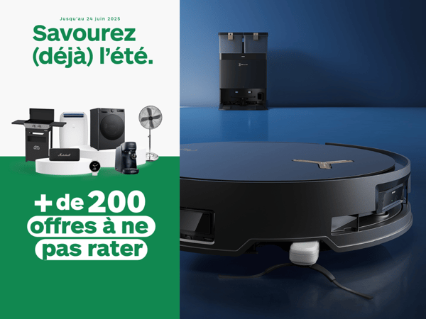 aspirateur robot sans sac balai
samsung ecovacs lg rowenta dreame irobot
robot tondeuse
Boulanger Agen Boé