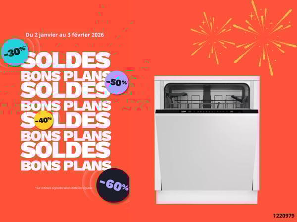 Les Soldes commencent au sein de votre magasin Boulanger Fléville.