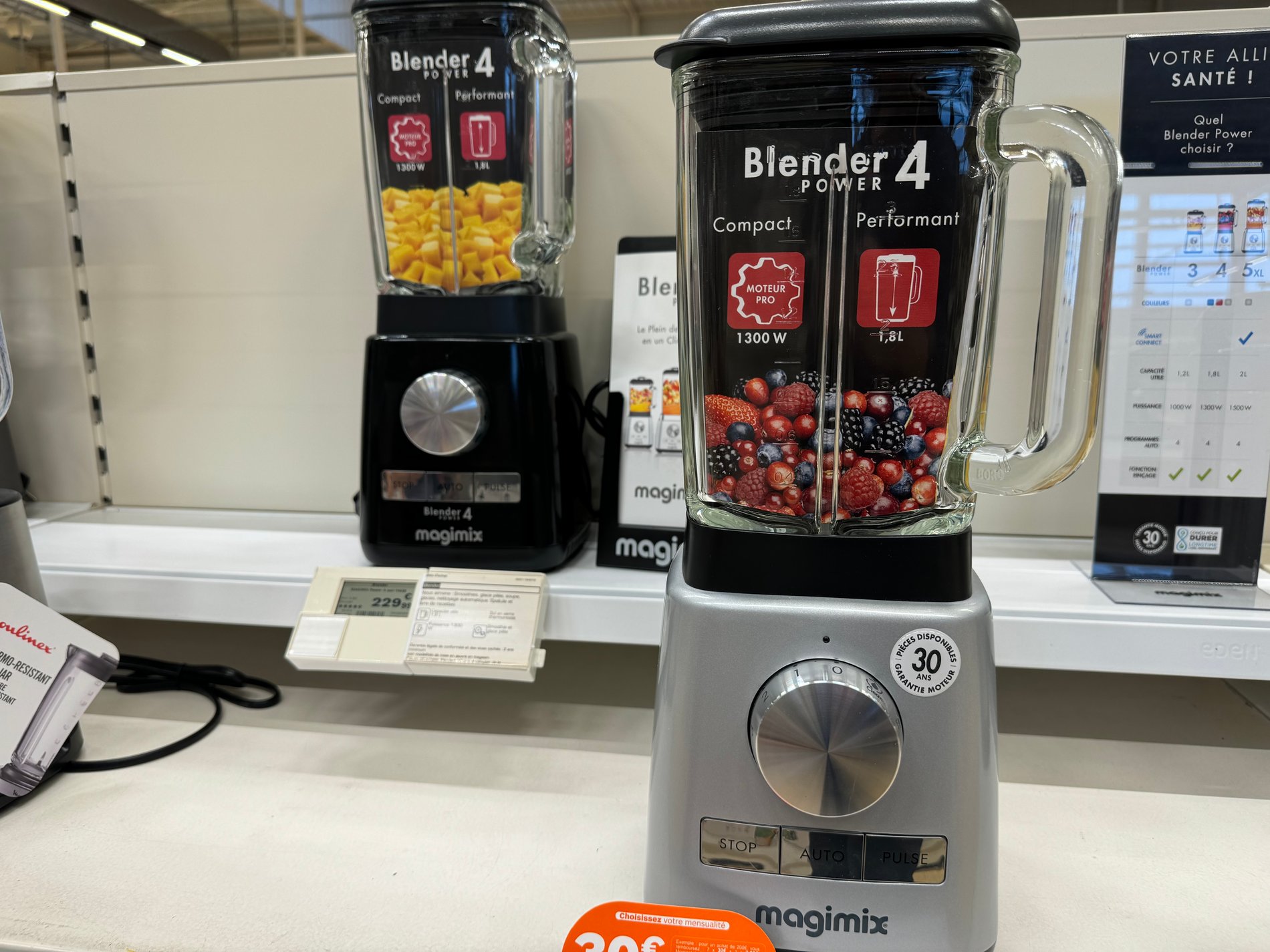 Blenders Magimix dans votre magasin boulanger st Quentin fayet