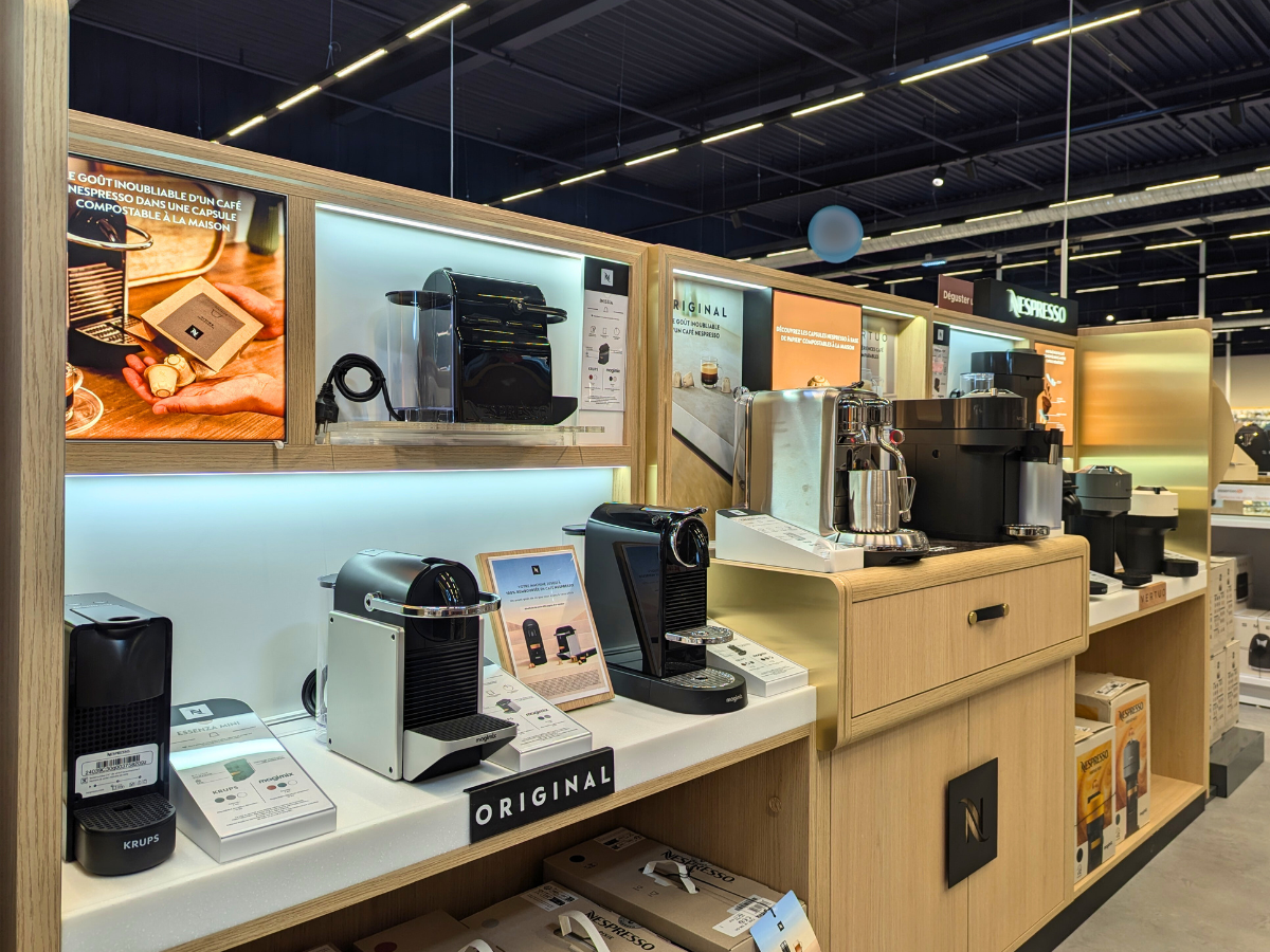 Venez découvrir notre gamme de machine à café expresso NESPRESSO chez Boulanger Tours Saint Pierre des Corps
