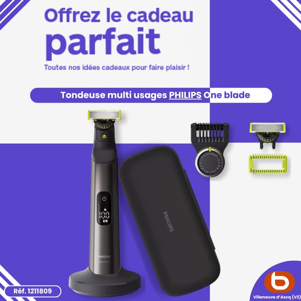 Tondeuse multi usages PHILIPS One blade QP6652/61