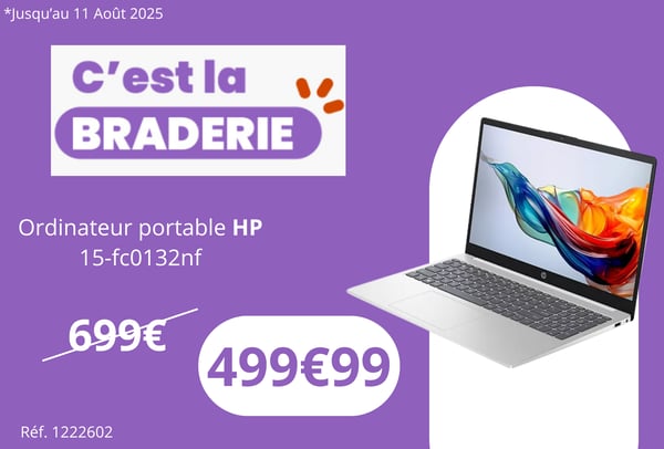 Ordinateur portable HP 15-fc0132nf  Boulanger Perpignan