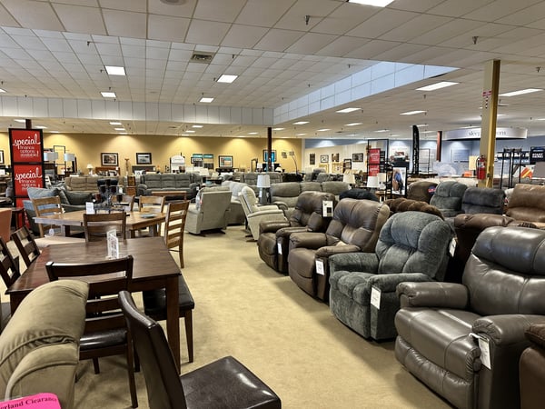 Minocqua Slumberland Furniture recliners