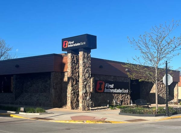 Exterior image of First Interstate Bank in Sturgis, South Dakota.