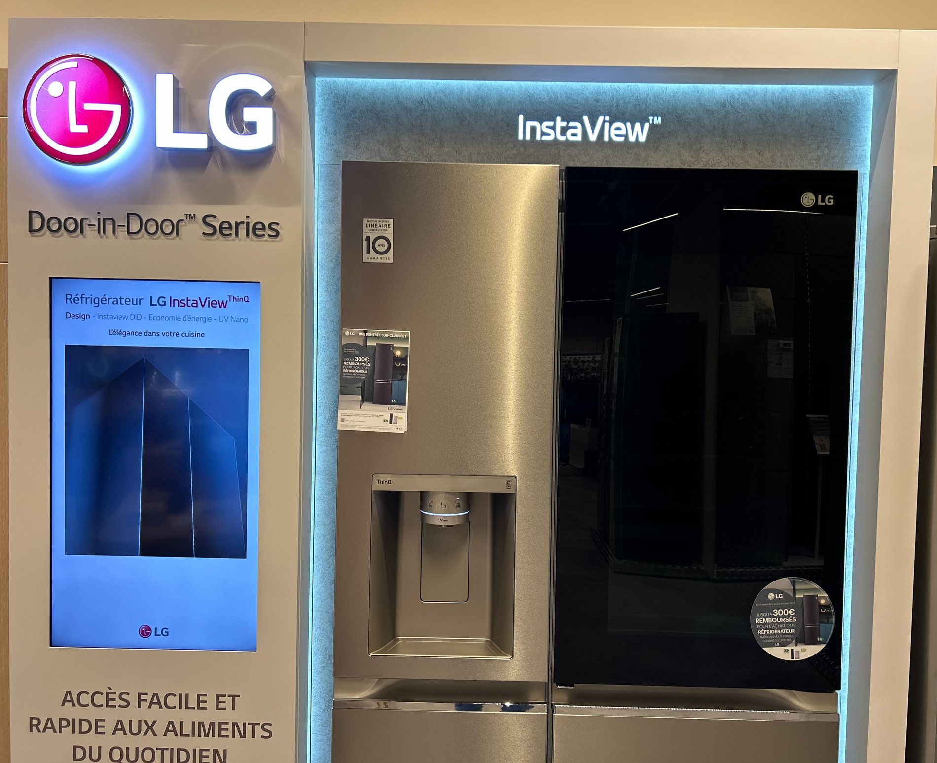 LG Instaview dans votre magasin Boulanger Draguignan