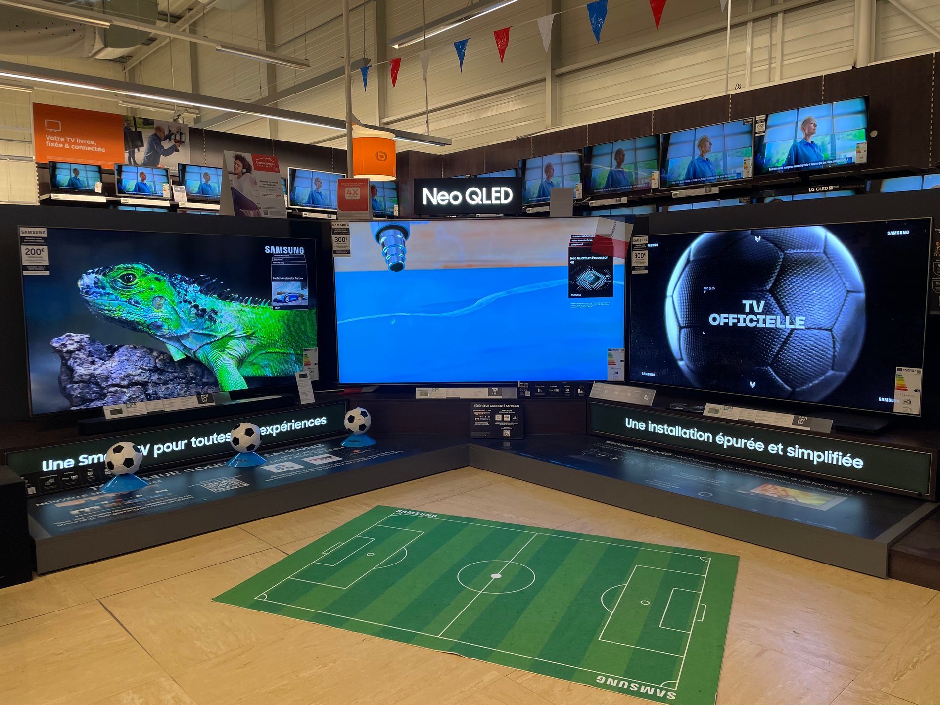 tv samsung boulanger la roche sur yon, qled, neo qled