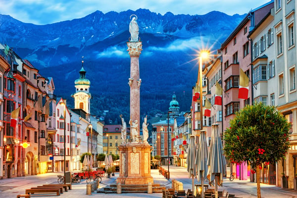 Innsbruck şehrindeki tüm otellerimiz