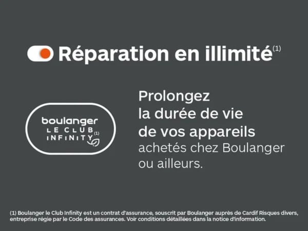 Réparez vos appareils en illimité avec le club Infinity ♾️chez Boulanger Niort