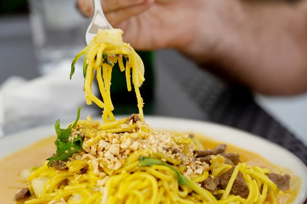 北タイ地方の代表的な料理カオソーイ