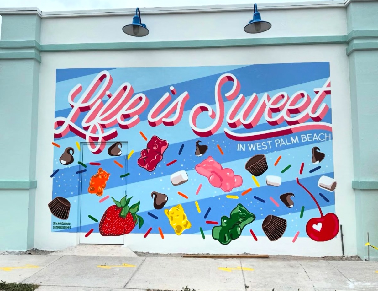 Mural on 16 Handles WPB