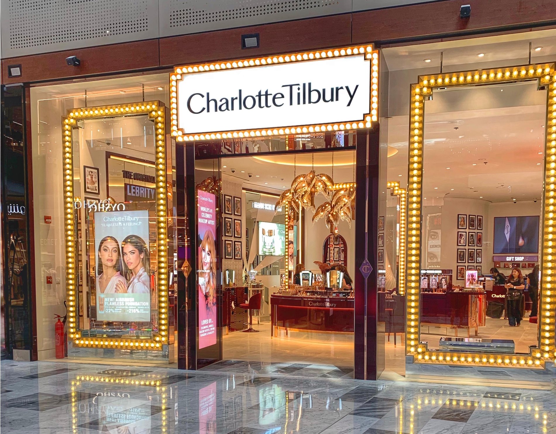 Charlotte Tilbury The Galleria Mall Front Door