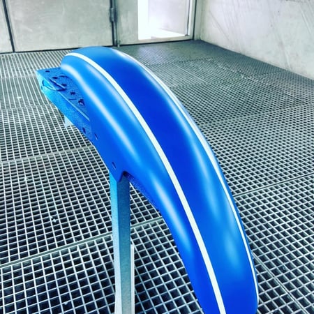 Kotflügel Lackierung