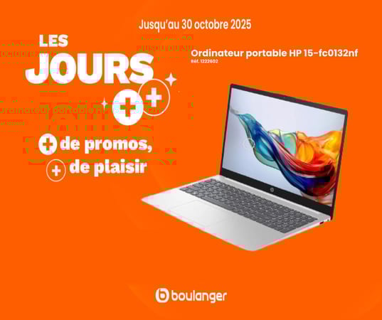 Ordinateur portable HP 15-fc0132nf Réf. 1222602