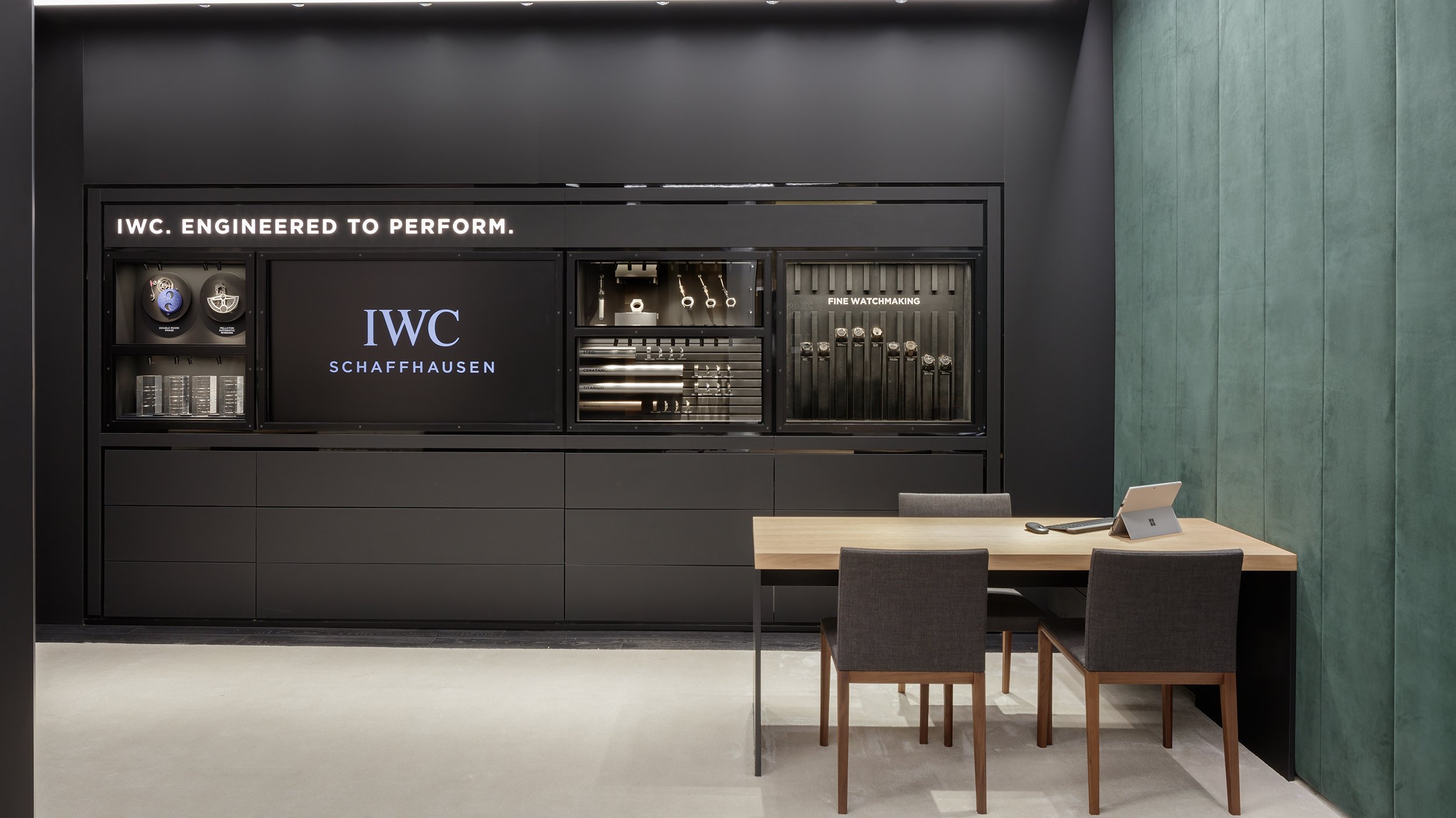 IWC Schaffhausen at 3333 Bristol Street Costa Mesa California