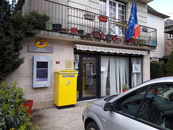 Photo du point La Poste Agence Communale AUBAZINES Mairie