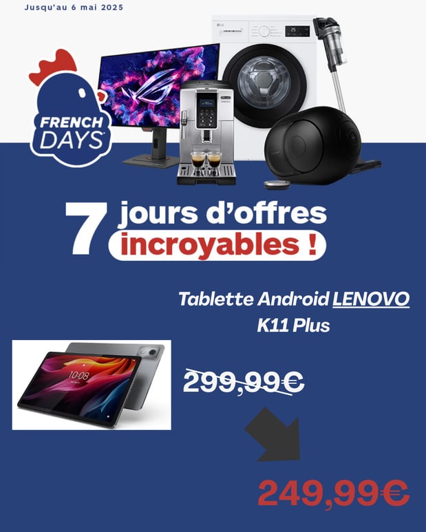 Tablette Android LENOVO K11 Plus