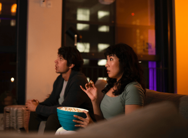 Couple streaming content in North Las Vegas