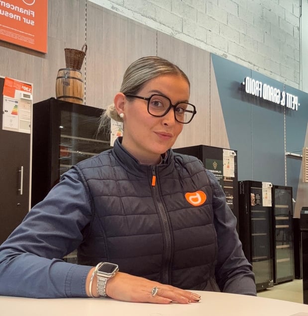 Camille responsable univers confort du magasin Boulanger Toulouse Colomiers