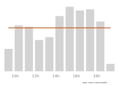 Voir le trafic sur Google maps https://maps.google.com/maps?cid=9822939874044070706