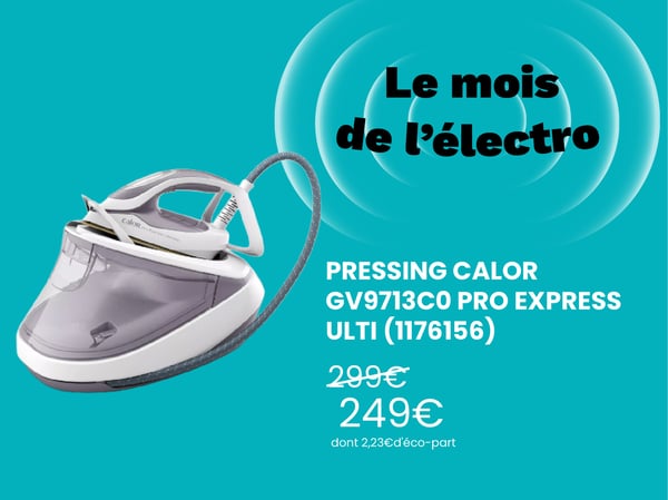 Centrale vapeur CALOR GV9713C0 Pro Express Ultimate 2