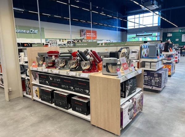 rayon robot pâtissier  du magasin boulanger st quentin fayet