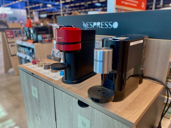 Espace NESPRESSO magasin boulanger Cannes-Mandelieu
