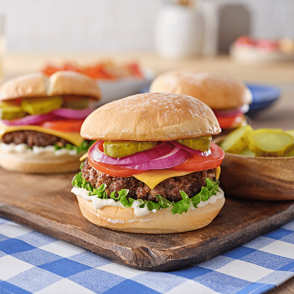 best ever juicy burgers by best foods and hellmanns