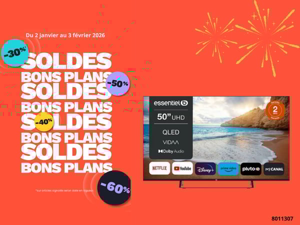 Les Soldes commencent au sein de votre magasin Boulanger Fléville.