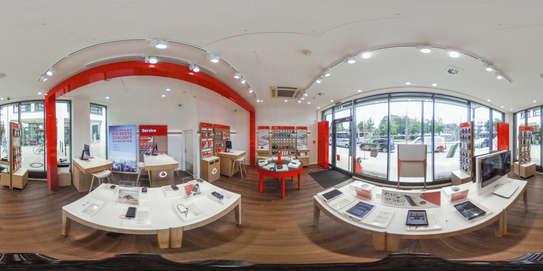 Vodafone-Shop in Hamburg, Erik-Blumenfeld-Platz 27a