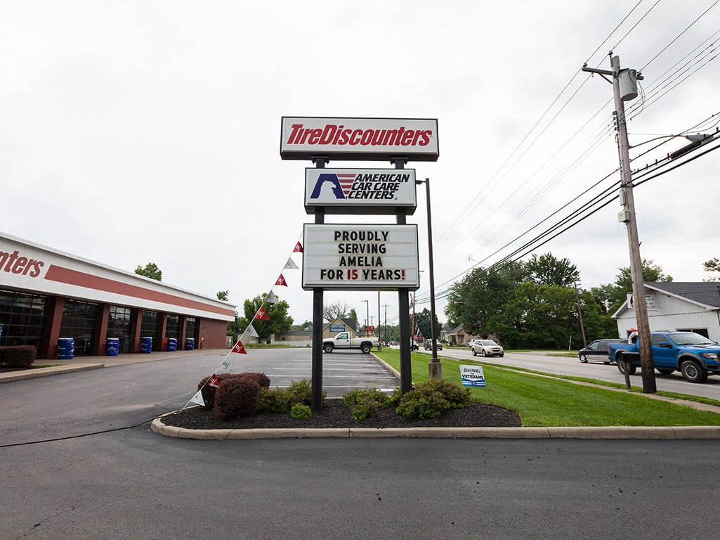 Tire Discounters Amelia tires, alignment, brakes, autoglass in Amelia, OH