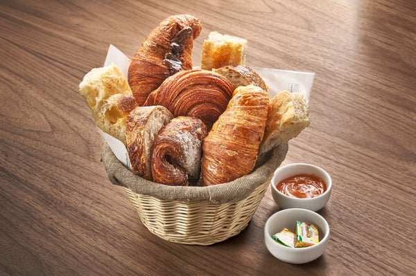 Mixed Basket of Italian Pastries & Breads