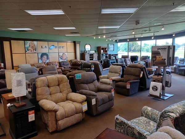 Roseville Slumberland Furniture power lift recliners