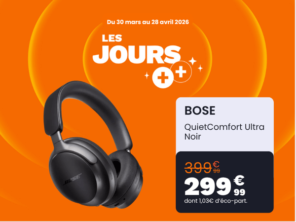 Casque BOSE QuietComfort Ultra Noir