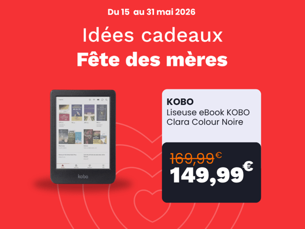 Liseuse eBook KOBO Clara Colour Noire