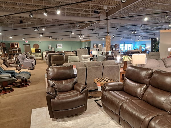 Ramsey Slumberland Furniture leather furniture